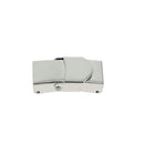 Fermoir bijou à clipser en inox pour lacet plat 10 mm