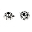 Charm coulissant pour bracelet tendance, foulard bijou ou cordon en cuir de Ø 5 mm