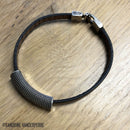 bracelet en cuir création