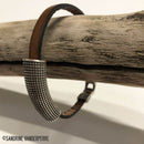 bracelet en cuir création