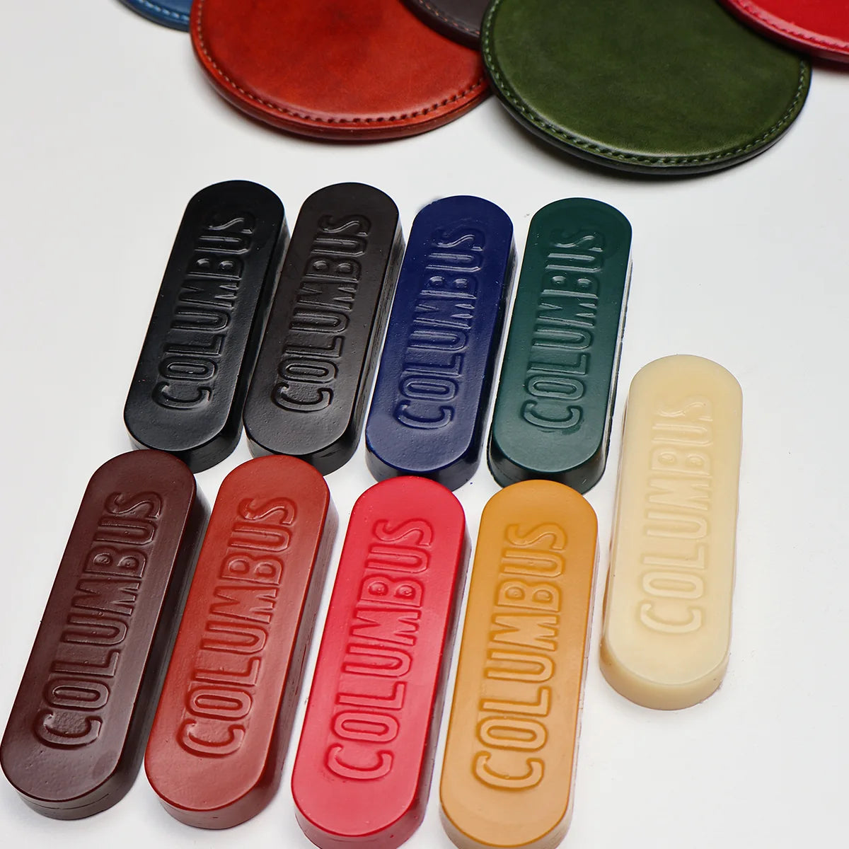 Cire Columbus pour le travail du cuir