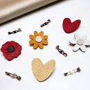 DIY broches en cuir