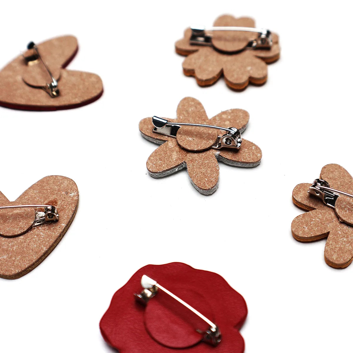 DIY broches en cuir
