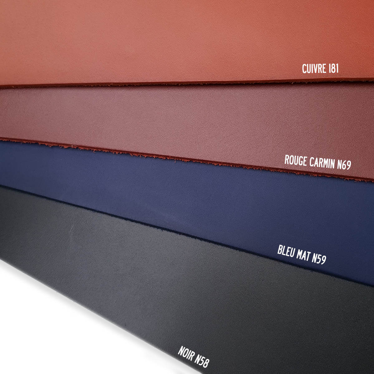 cuir de croupon tannage végétal