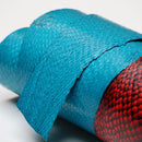 cuir de saumon turquoise ICTYOS