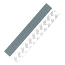 Cuir de requin pour manchettes 20 mm bleu foncé