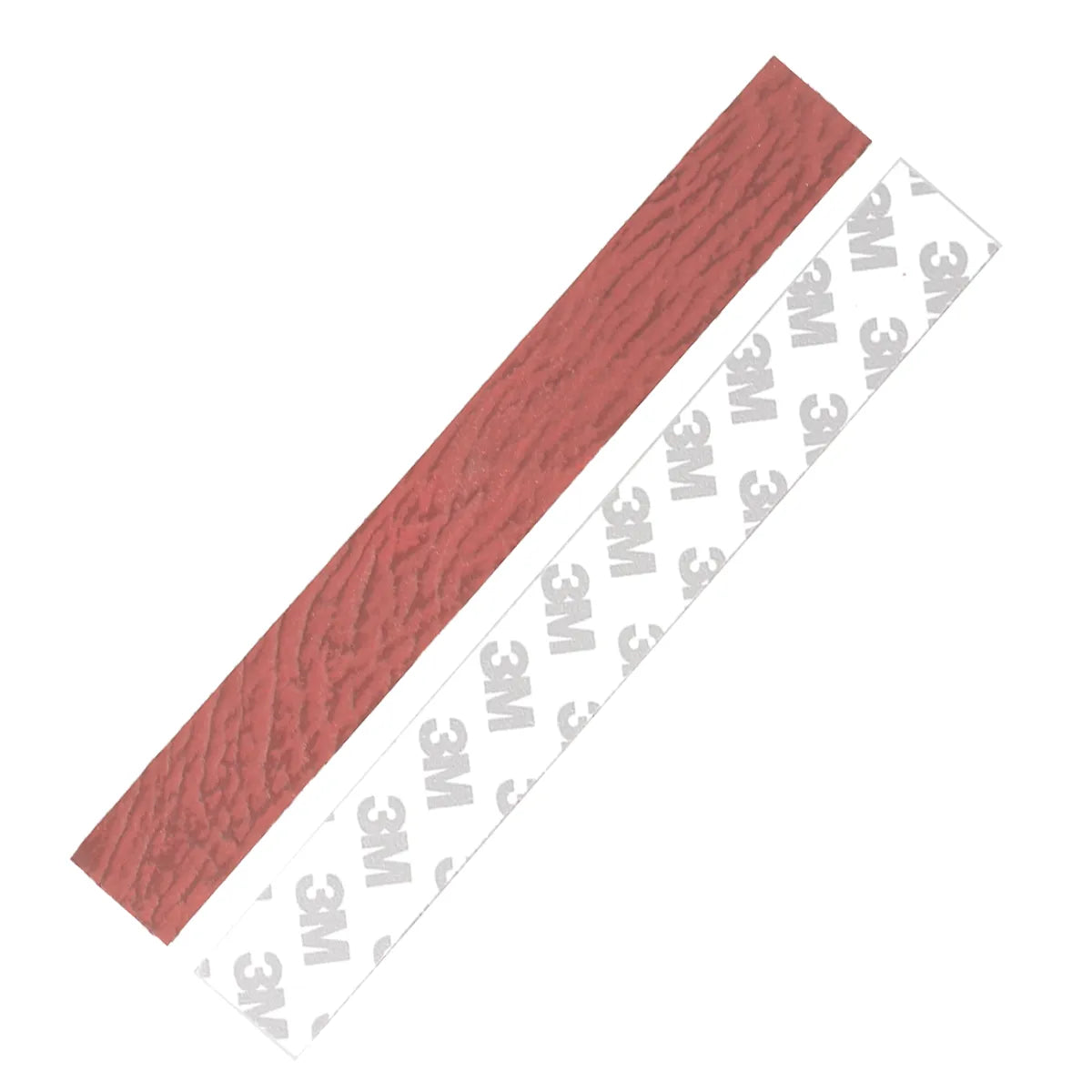 Cuir de requin pour manchette 20 mm rouge foncé