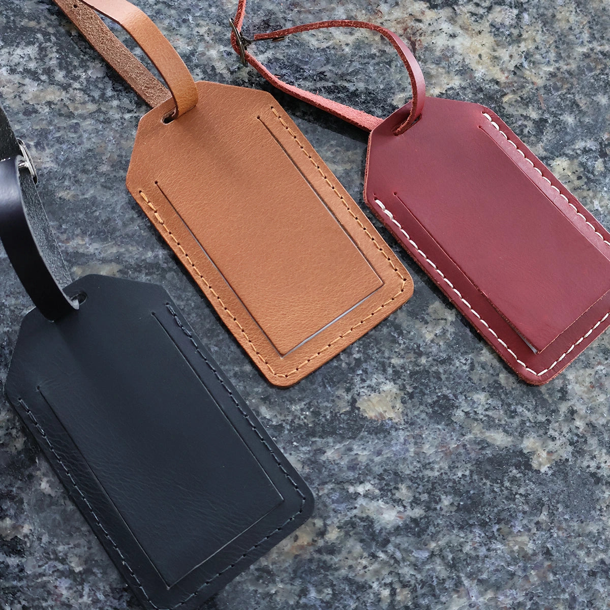 kit DIY etiquette bagage cuir