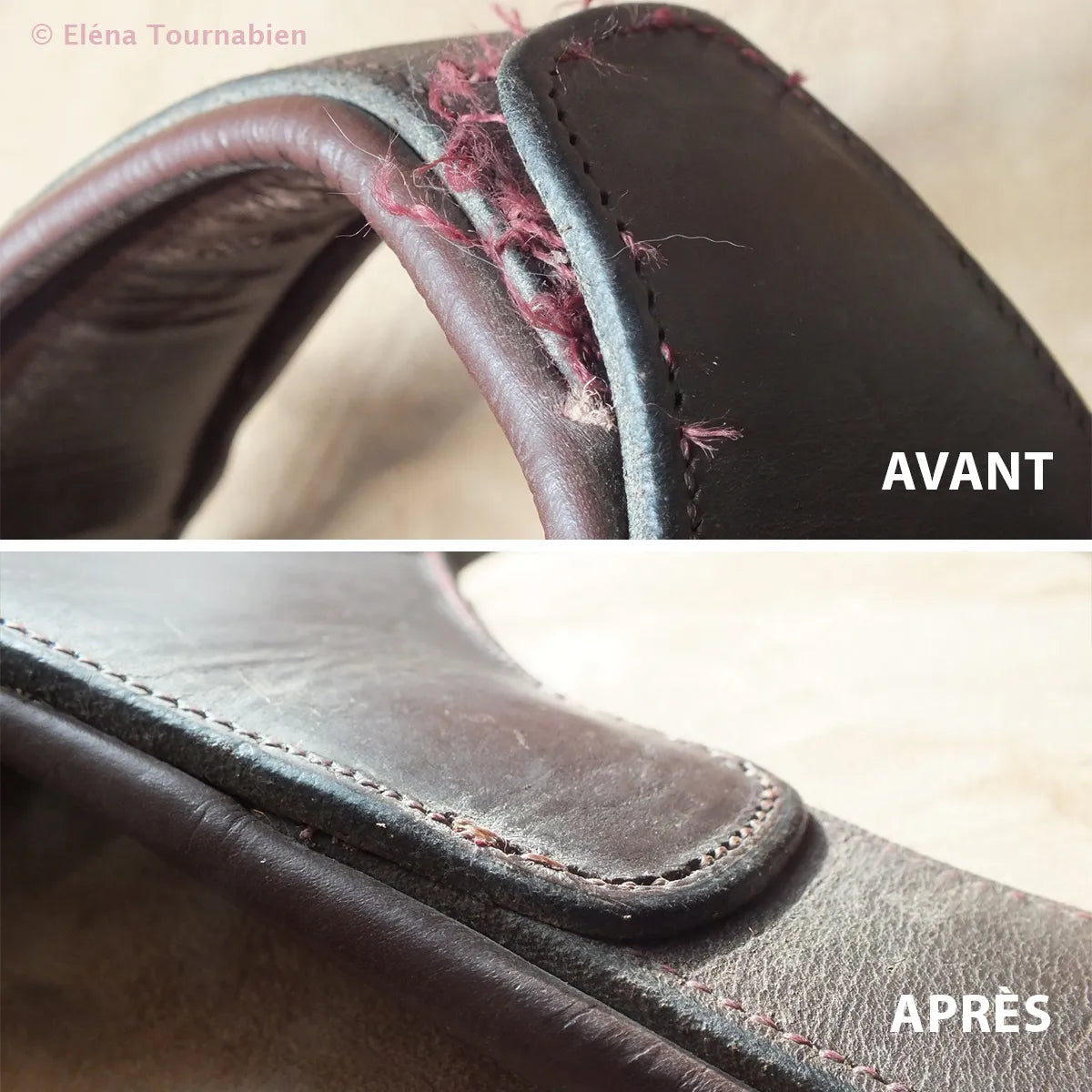 Formation réparation équipement équestre Deco Cuir : apprendre à recoudre son matériel en cuir