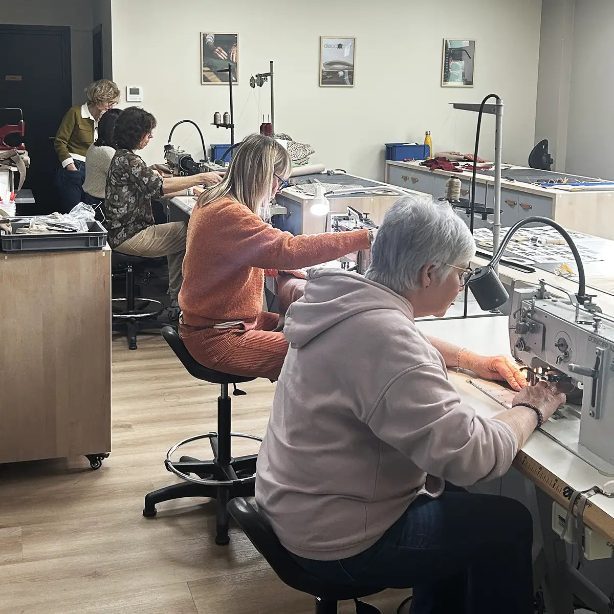 Atelier formation couture machine - Confectionnez votre sac à main en cuir Séverine - Intermédiaire