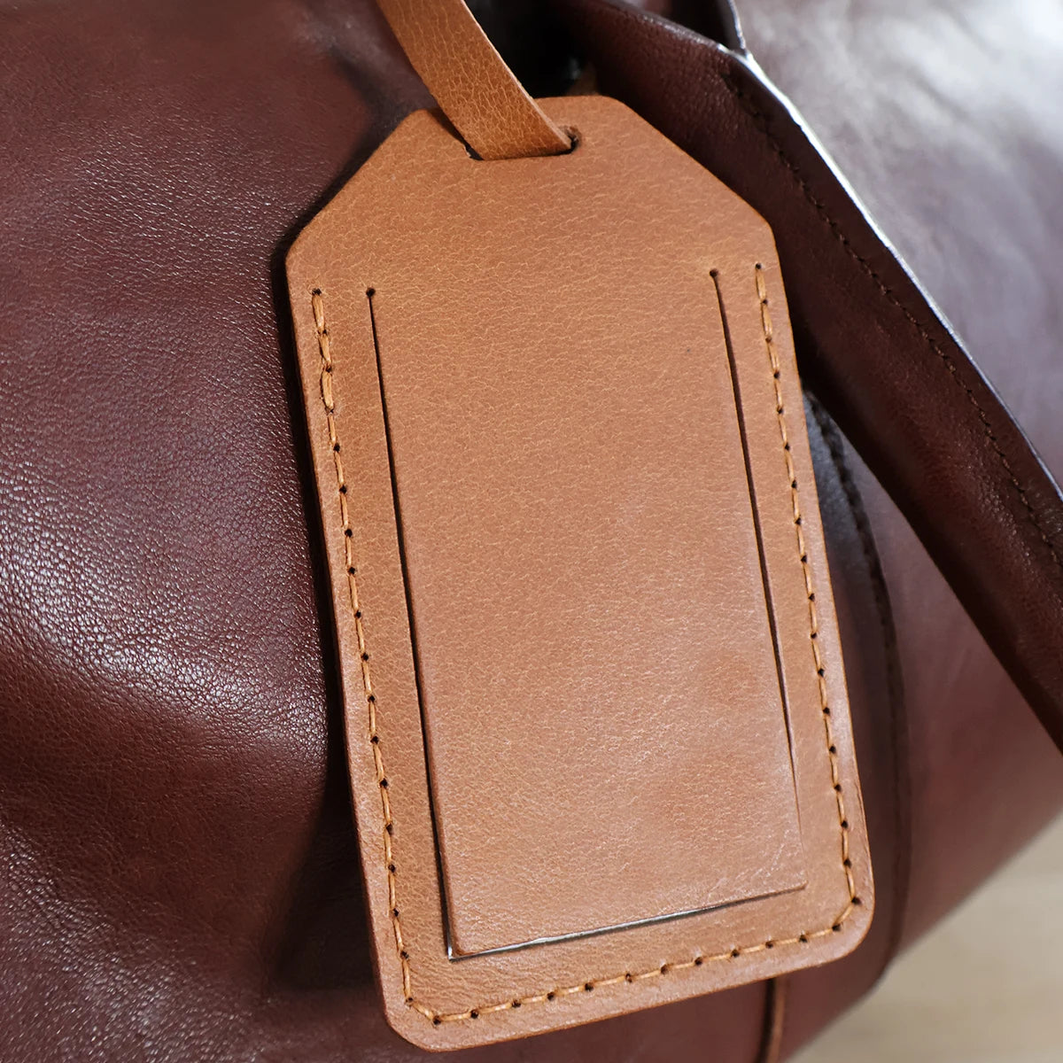 etiquette bagage kit decocuir