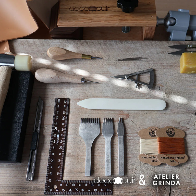 kit outil pour débuter le travail du cuir