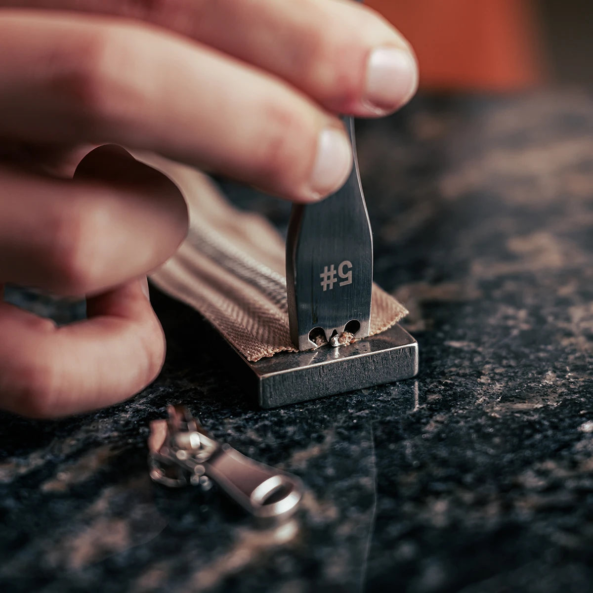 outil fermeture enlever maille