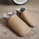 chaussons en cuir bébé patron Deco Cuir