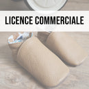 licence commerciale chaussons en cuir bébé