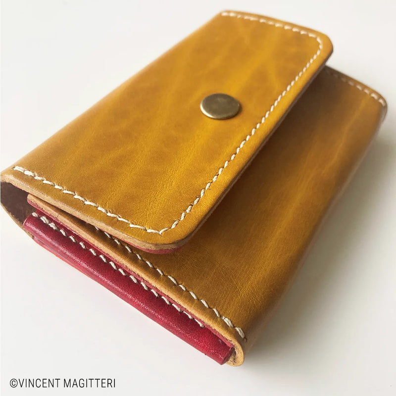 porte-cartes en cuir