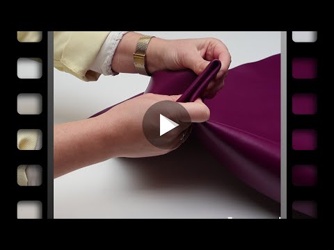 Peau de cuir de vachette lisse - VIOLET ORCHIDÉE R45