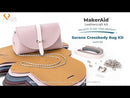Vidéo : Montage sur sac en cuir Charlotte Maker Aid 