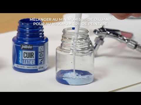 Vidéo : diluant éclaircissant spécial cuir Setacolor - Pébéo