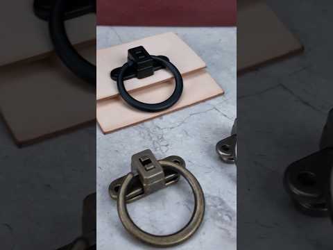 Vidéo Ivan : montage facile d'un fermoir à anneau pour sac