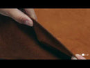 Nubuck calfskin leather - FAUVE V02
