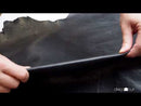 Peau entière de cuir de basane FRANCE - ANILINE - NOIR BAF08