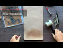 Vidéo tuto Tandy leather : utilisation d'un calque réutilisable sur cuir tannage végétal