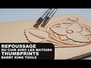 tuto vidéo repoussage cuir 