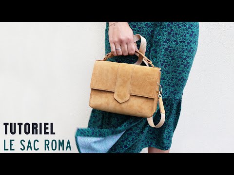 Roma Bag Pattern - Leather Decor