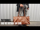 Patron Sac de voyage en cuir - Deco Cuir