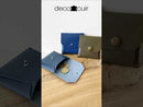 Vidéo Deco Cuir : Confectionnez votre mini pochette - porte-monnaie en cuir