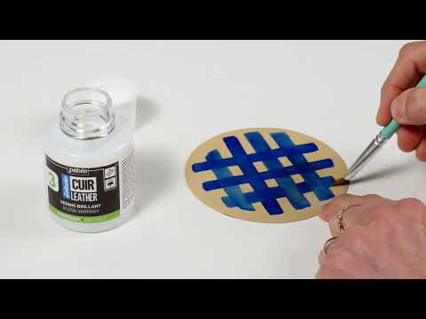 Vidéo : protéger vos créations en cuir avec un vernis Setacolor Cuir - Pébéo