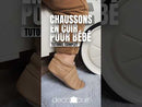tutoriel chaussons en cuir