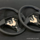 réfection volant en cuir