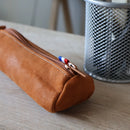 tutoriel trousse cuir ronde