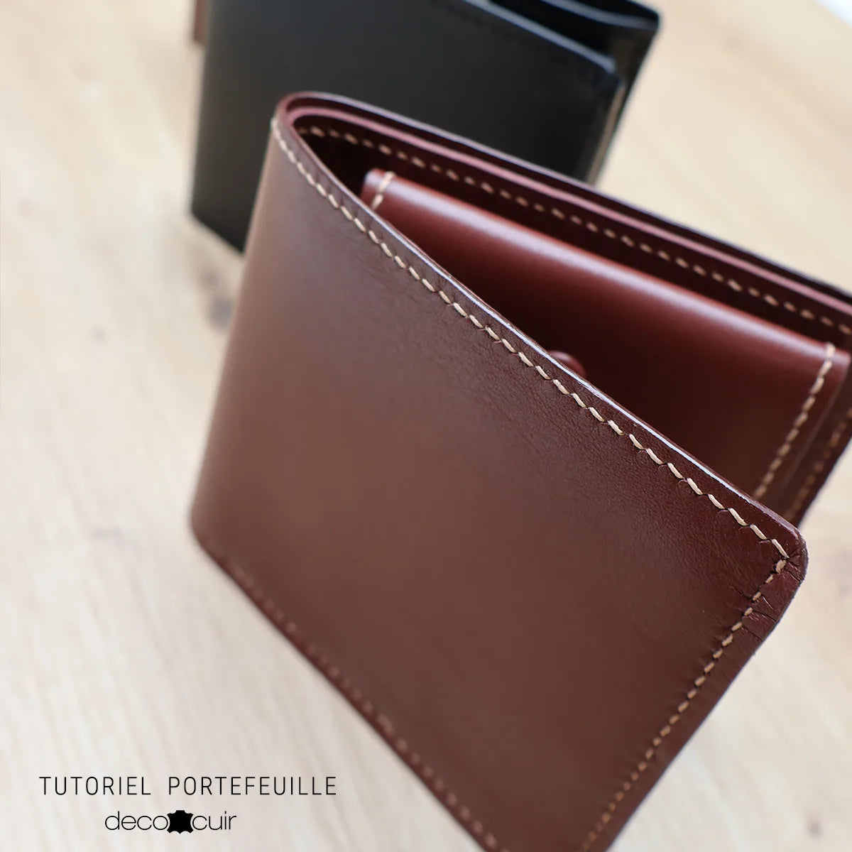 portefeuille en cuir