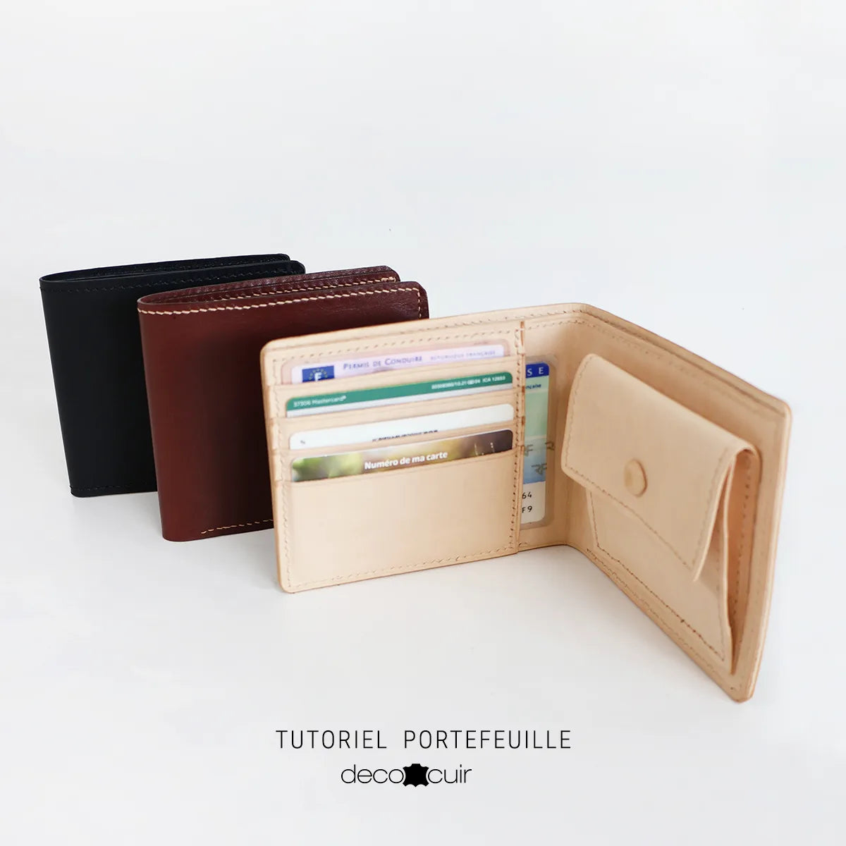 portefeuille cuir