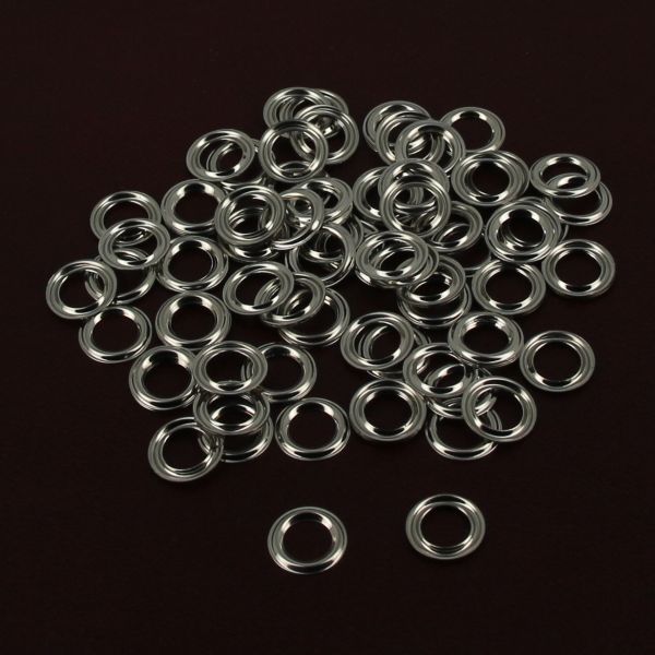 Lot 100 Anneaux Rondelles Soudure Par Points – Cuivre Plaqué 55 Mm – Accessoires Débosselage Auto Carrosserie