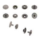 Bouton pression pour maroquinerie - Line 20 : 12,5 mm - Vieux nickel