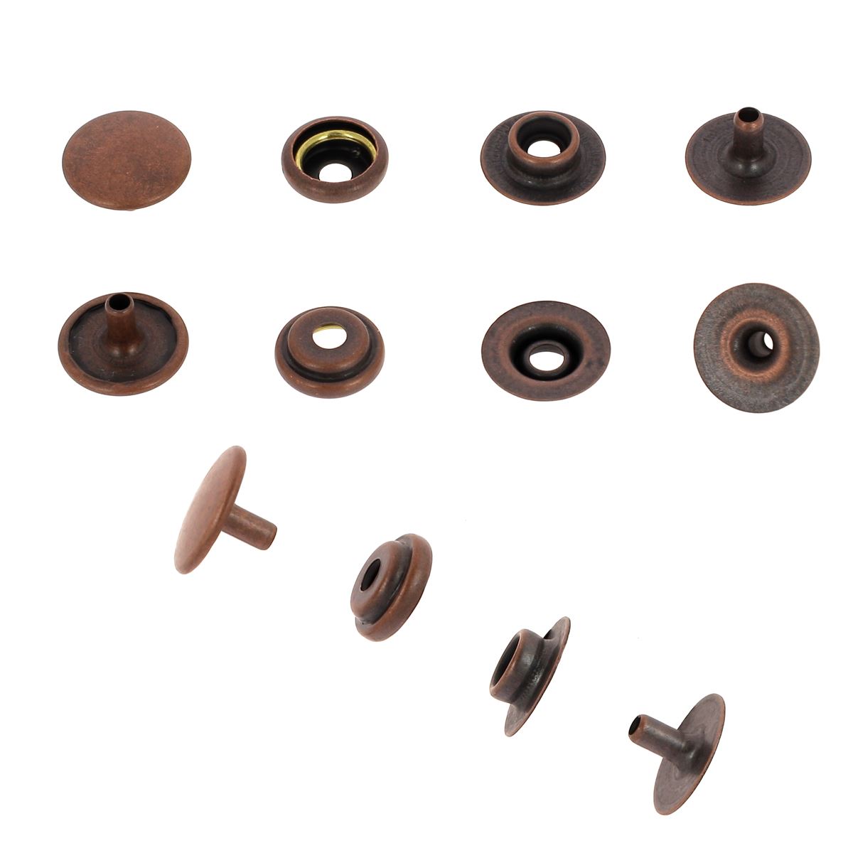 1261_06 pression, acier, vieux cuivre