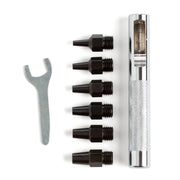 Ensemble d'emporte-pièces ronds à frapper Tandy Leather, diamètre 2 à 5 mm, outils pour cuir.