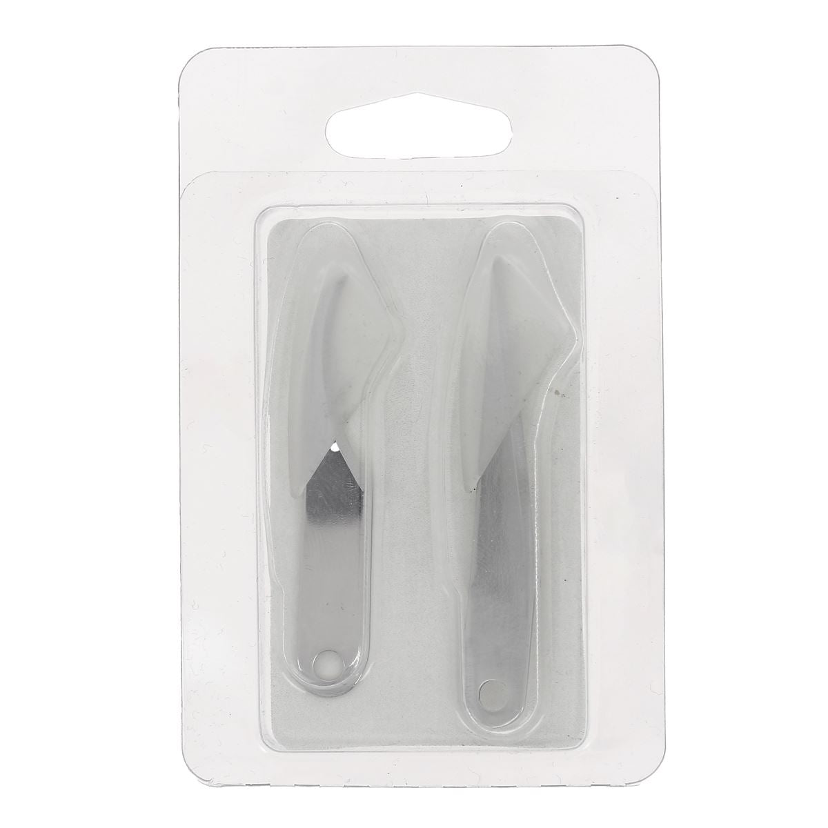 1 lame courbe et 1 lame droite de rechange pour couteau polyvalent Tandy Leather 3595-01 - Deco Cuir