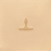 Outil Matoir Tandy Leather sur manche, border de 9,5 mm, pour travaux de cuir, D447, modèle 6447, fabriqué par Tandy Leather