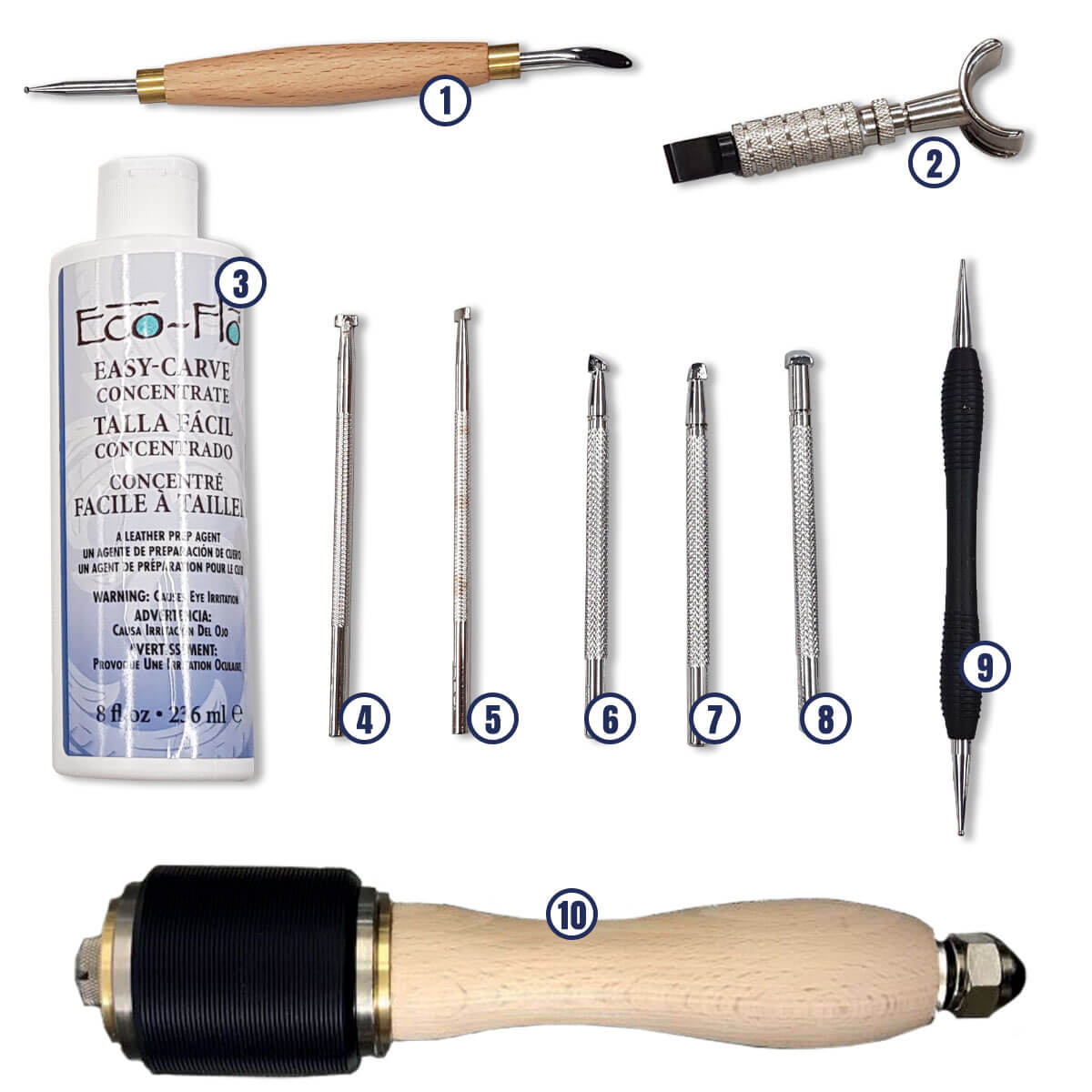 Poinçon demi-rond en cuir - Qiilu - 35mm - Acier inoxydable - Outil de Poinçon demi-rond en cuir - Qiilu - 35mm - Acier inoxydable - Outil de