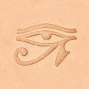 Outil Matoir 3D avec œil égyptien de Tandy Leather, outil de sculpture pour cuir, illustration détaillée de l'outil.