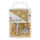 oeillets métalliques 4 mm + outil de pose