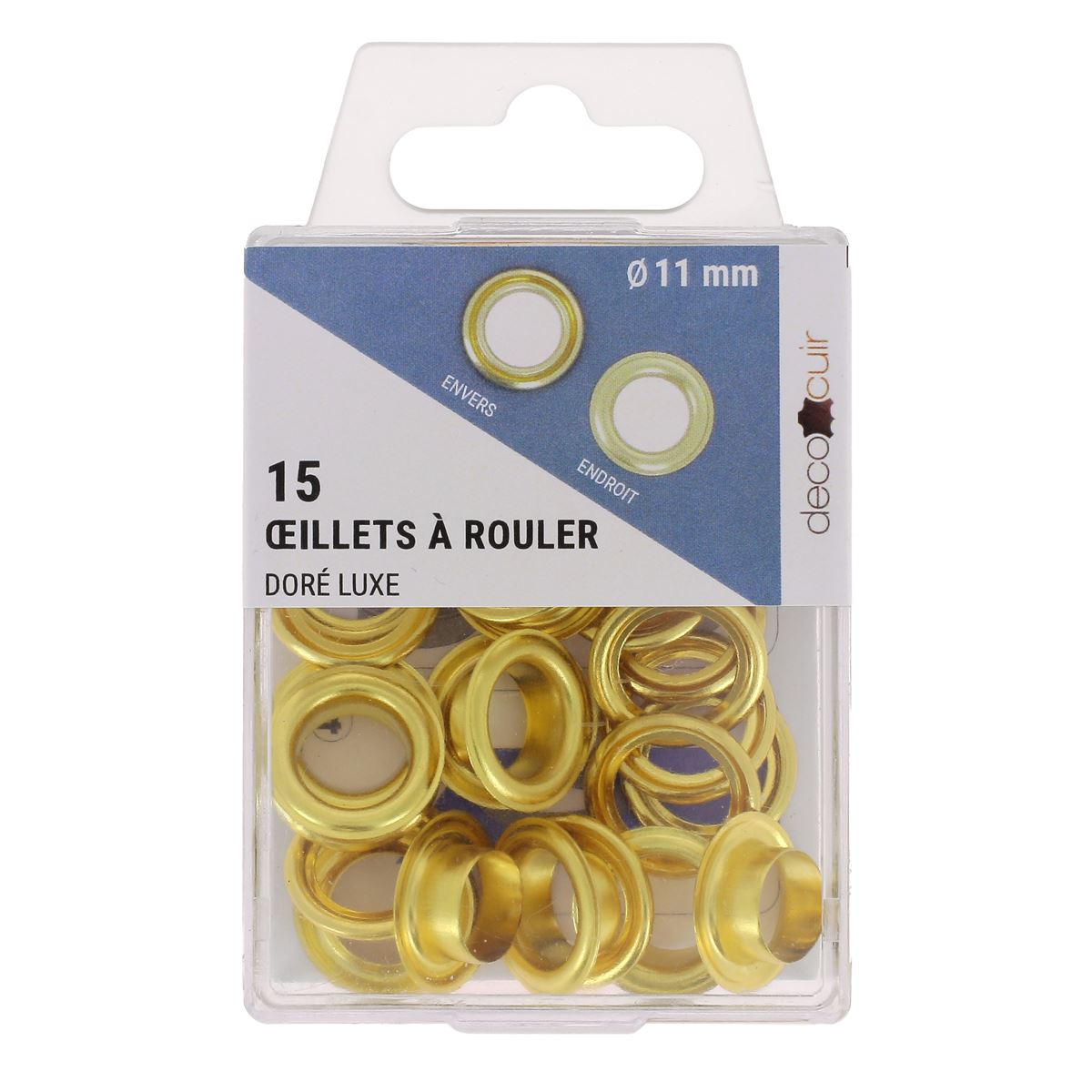 Kit Oeillets à rouler et outils de pose - Deco Cuir