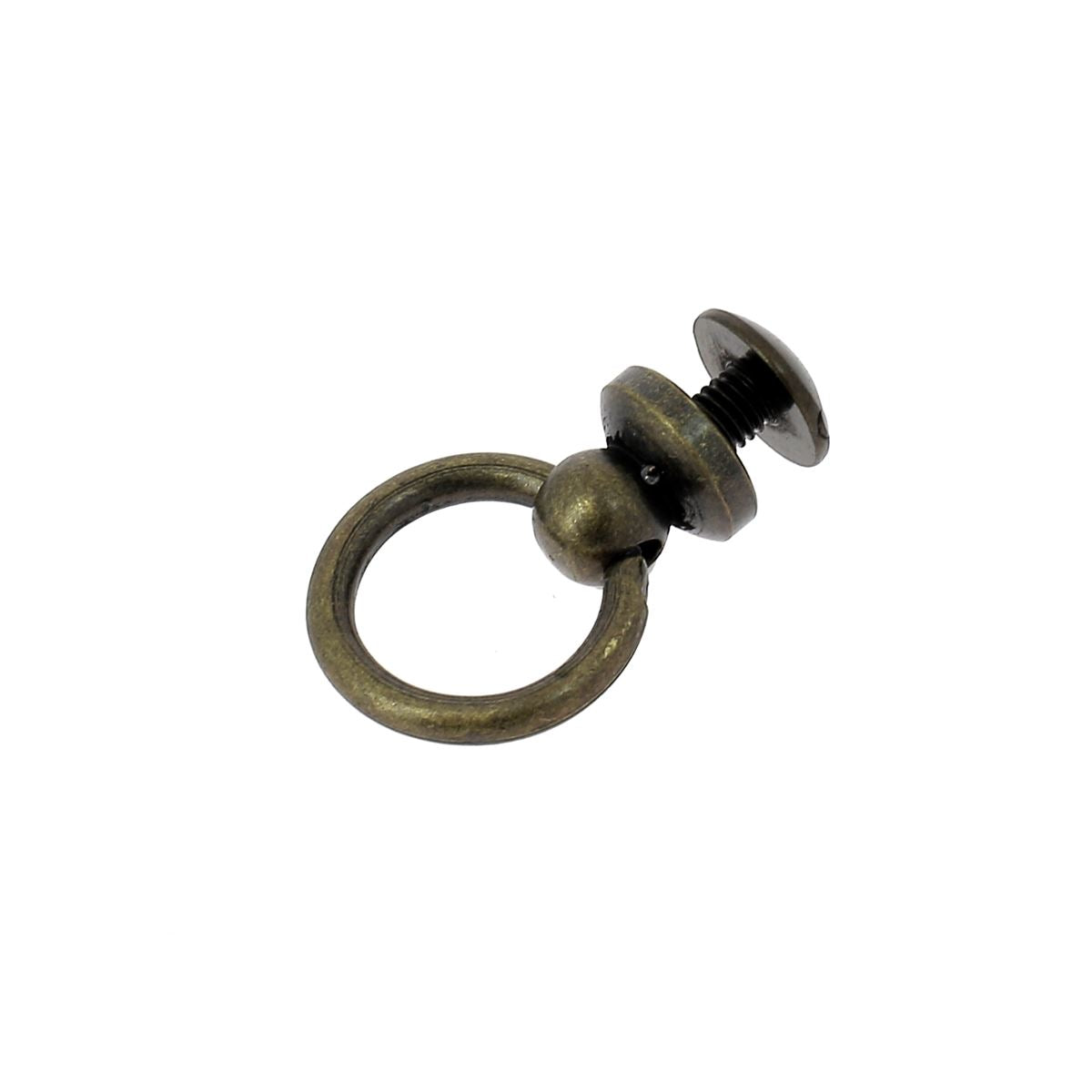 Bouton vintage de style Art Déco brun simple. 28mm Bouton vintage de style Art Déco brun simple. 28mm