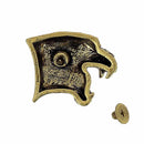 Concho à visser en laiton TIGRE FÉLINDRA - 29x25mm - Deco Cuir