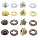 Boutons autobloquants LOXX - Têtes fines et moletées - Made in Europe